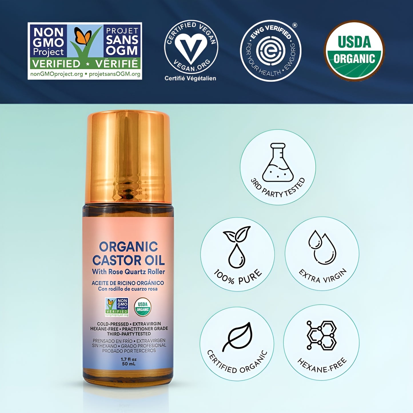 Organics Golden Castor Oil